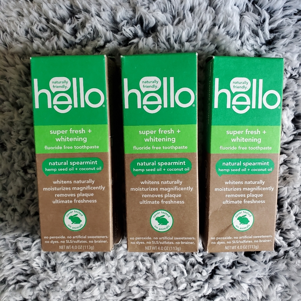Hello Toothpaste 3ct - Picture 1 of 1